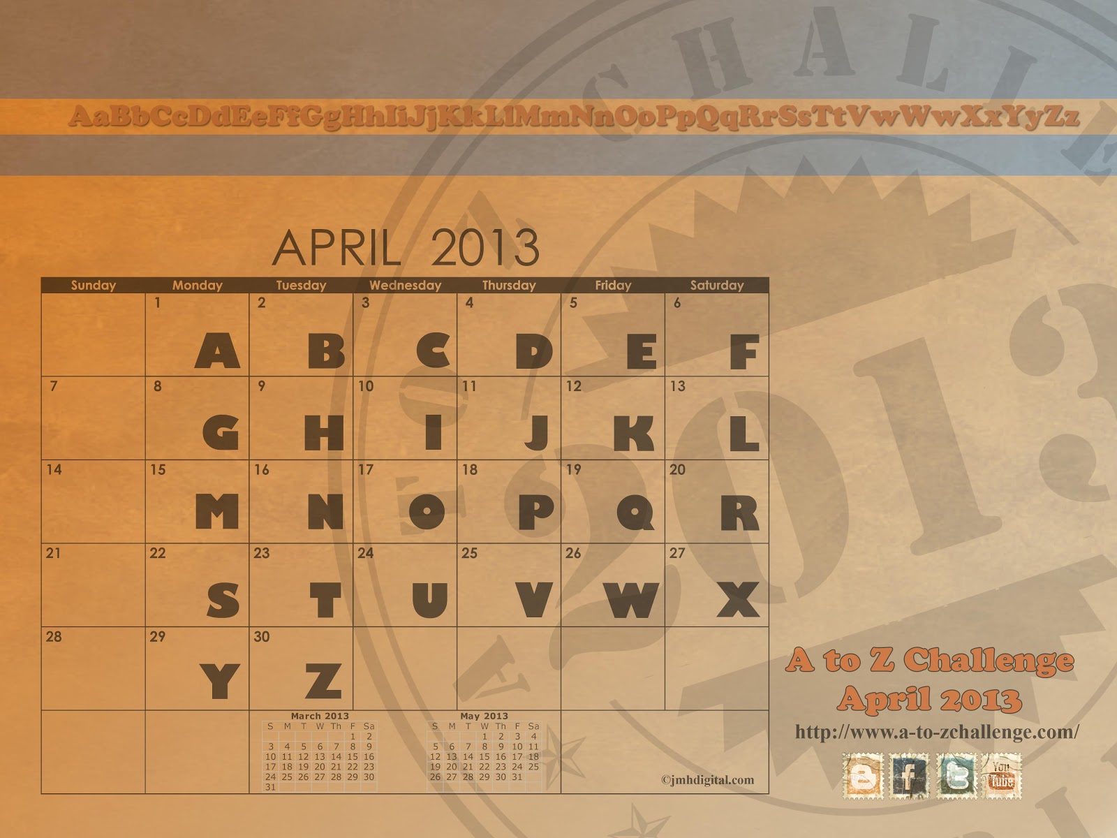I’m Doing the April 2013 A to Z Challenge!