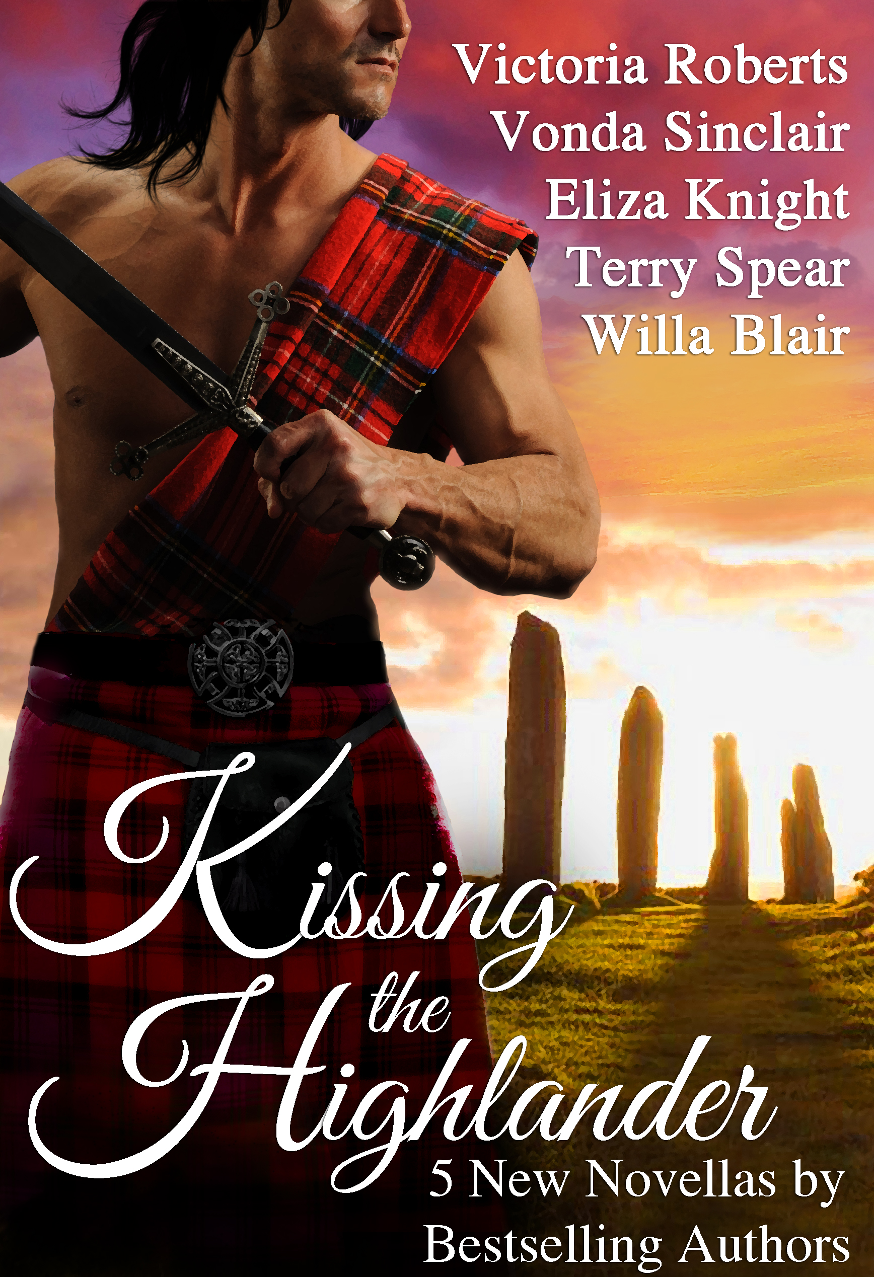 Cover Reveal!  Kissing the Highlander